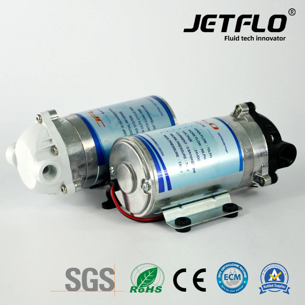 Jf-1450 400gpd High Pressure Diaphragm RO Booster Pump Pressure Water Pump-Jetflo Manufacture Factory